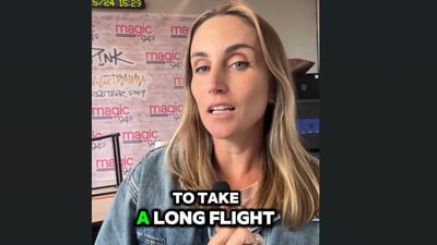 Would you be able to sit on a long flight without ANY entertainment? New Gen Z challenge says yes!