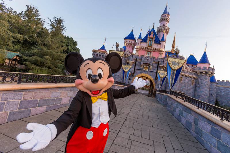 FILE PHOTO: Mickey Mouse's realm may be expanding at the Disneyland resort.