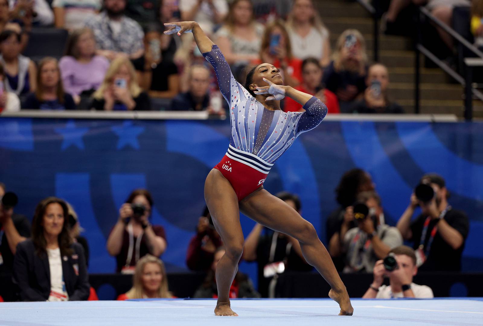 Simone Biles used a Taylor Swift song during her floor routine, Taylor