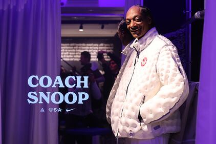 Snoop Dogg at the Olympics in Milan