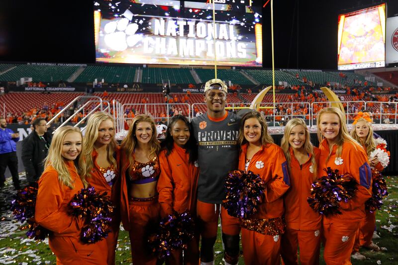 2017 CFP National Championship Clemson Tigers Alabama Crimson Tide