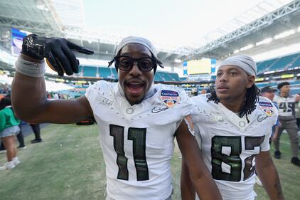 College Football Playoff Quarterfinal Capital One Orange Bowl CFP Oregon Ducks Texas Tech Red Raiders Hard Rock Stadium Miami Gardens, Florida