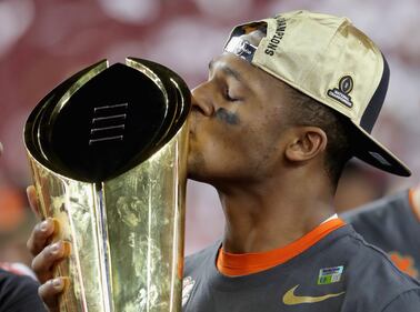 2017 CFP National Championship Clemson Tigers Alabama Crimson Tide