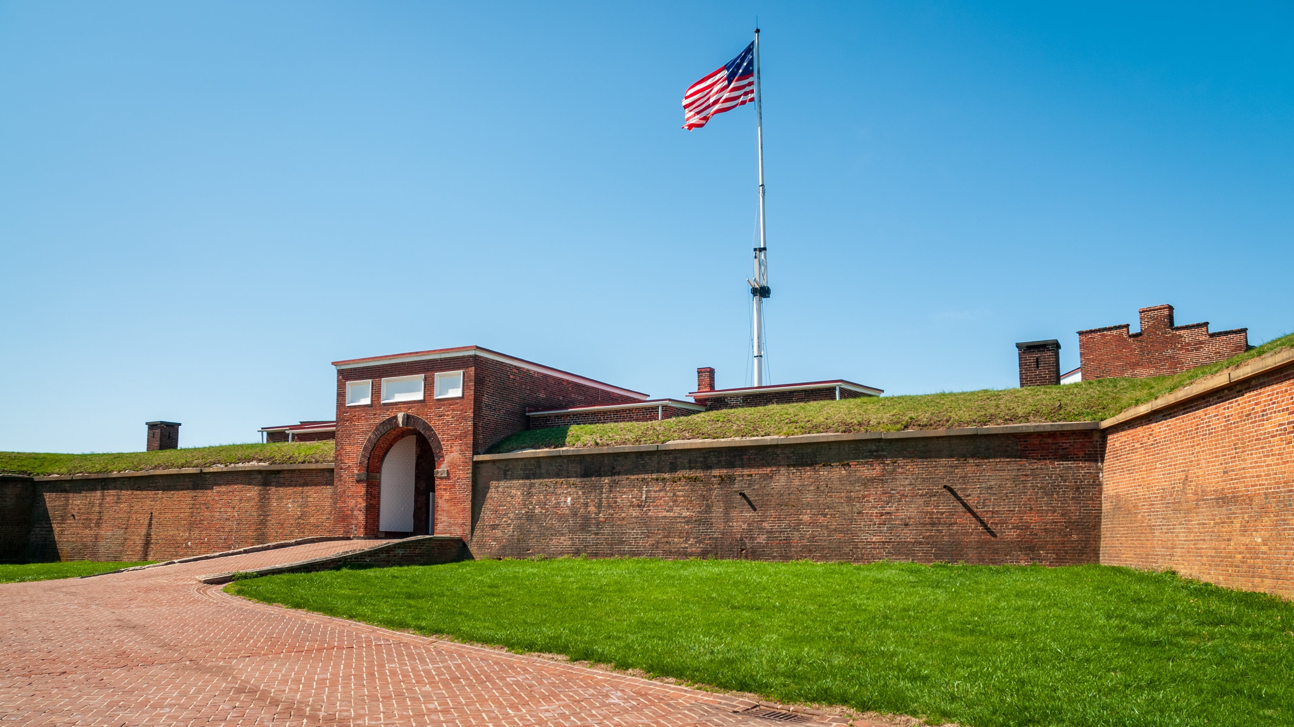Fort McHenry National Monument and Historic Shrine, a Historical landmark in Baltimore, Maryland