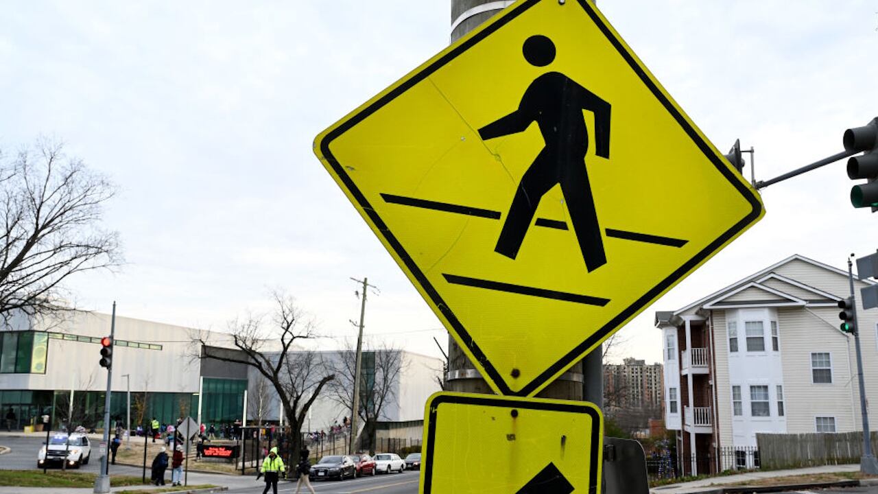 File photo. A crossing guard in Houston is being lauded as a hero.