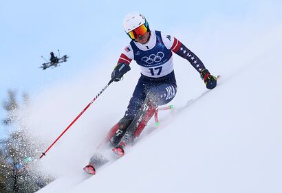 Athletes competing in the Olympics