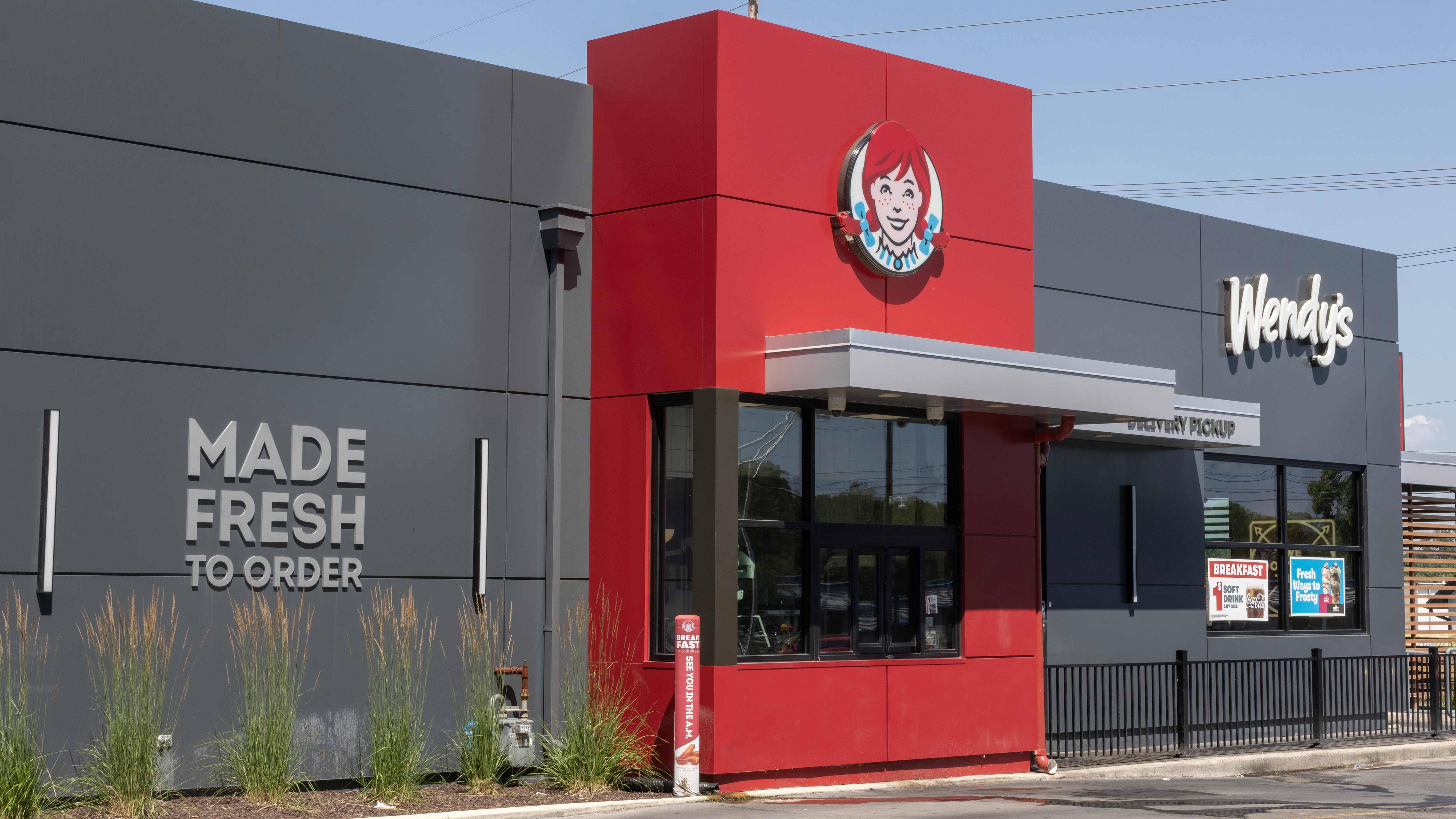 Wendy's fast food restaurant.