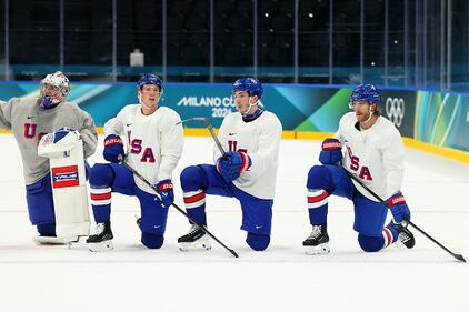Athletes competing in the Olympics
