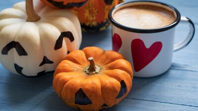 Stock photo of a pumpki spice latte. One forward-thinking jeweler is blurring the line between bling and the reigning go-to flavor for fall, and the results are as scrumptious as they sound.