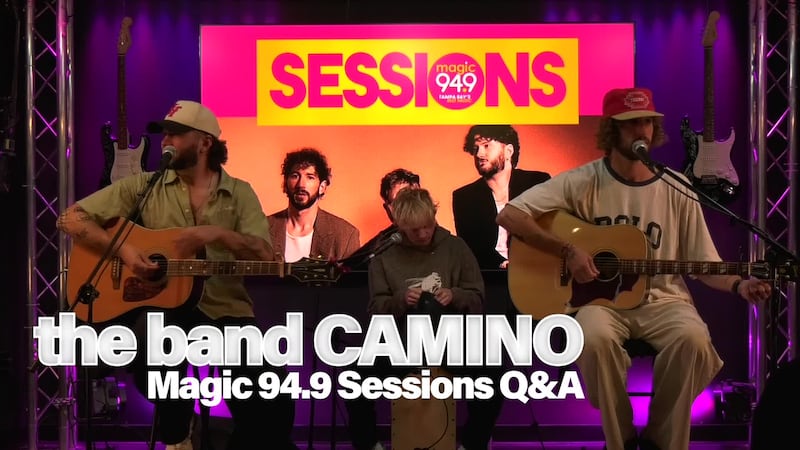 The Band CAMINO answer fan questions for Magic 94.9 Sessions