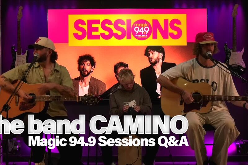 The Band CAMINO answer fan questions for Magic 94.9 Sessions