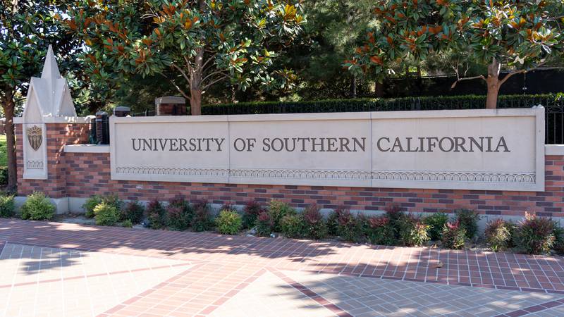 The University of Southern California’s University Park Campus is closed on Sunday as authorities are working to clear a protest encampment.