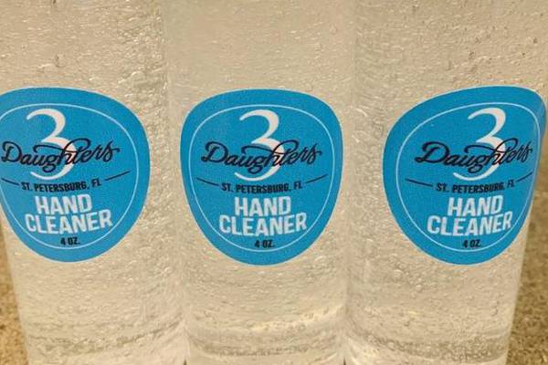 3 Daughters Brewing In St. Pete Helps Residents By Giving Away Hand Sanitizer